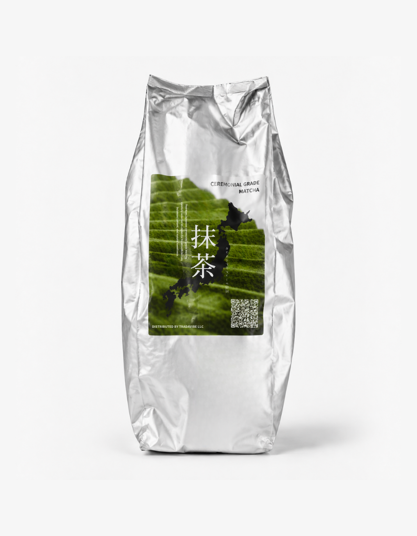 Premium Japanese Ceremonial Grade Matcha Powder 1kg (2.2lbs)